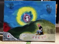 手描きアート 絵画 キャンバス作品のサムネイル
