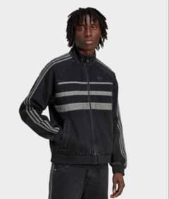 adidas アディカラー ファースト ブラックデニム トラックトップのサムネイル