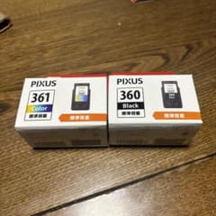Canon PIXUS 361 360 Black セット　インク　純正のサムネイル