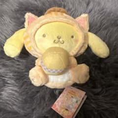 ポムポムプリン ことらねこぬいぐるみのサムネイル