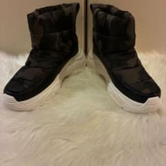 美品Anne Coquine カモフラ 迷彩 スノーブーツ S 厚底 UGG