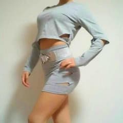 のあ様専用。BabyShoop スリット入りセクシーセットアップのサムネイル