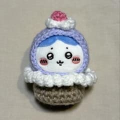 ちいかわおすわりぬいぐるみ用 着せ替え ぬい服 ハンドメイド カップケーキのサムネイル