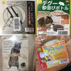 デグー、リス 飼育セット ゲージのサムネイル