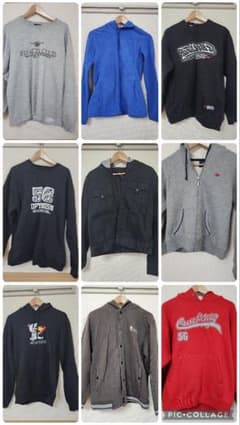 値下げ！【まとめ売り】9点 メンズ トップス・アウター・パーカのサムネイル