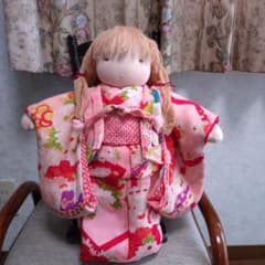 ウォルドルフ人形C体に着物をきせました。pipin ウォルドルフ人形C体に着物をきせました。pipin様専用 - メルカリ