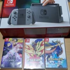 Nintendo Switch &Switchソフト３点セットのサムネイル