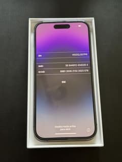 iPhone 14 Pro ディープパープル 256 GB SIMフリーのサムネイル