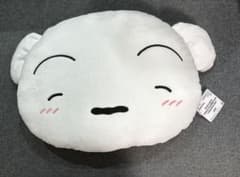 クレヨンしんちゃん　もふぐっとフェイス型ぬいぐるみ～のんびりリラックス～　シロ