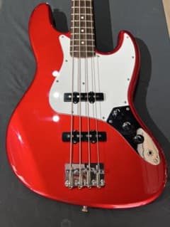 Fujigen j classic jazz bass type red - メルカリ