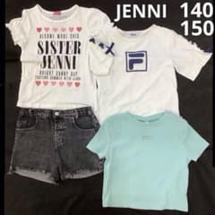 女の子　140 150 ジェニィ　Tシャツ　ショートパンツ　デニム　GU フィラ