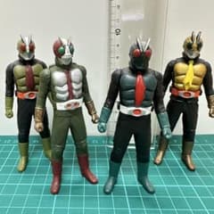 カ*ン様 食玩ソフビ 仮面ライダー The next 1号 2号 V3 ショッカのサムネイル