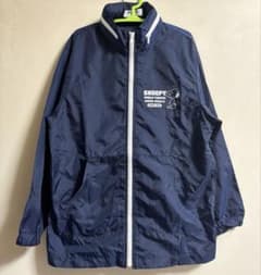 【美品】familiar × SNOOPYナイロンジャケット 130cmネイビーのサムネイル
