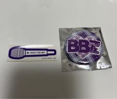 BBZ 加納嘉将　アメココラボ缶バッチ、マイクステッカーセットのサムネイル
