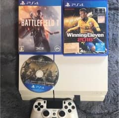 【CUH-1200A】PS4本体 白 コントローラ付き 500GBのサムネイル