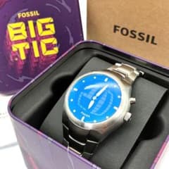 fossil フォッシル bigtic アナログ デジタル 00s y2k 漢字 | Shop at