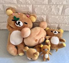 리락쿠마 봉제인형 정리 판매 당시품 5점 초기 San-X