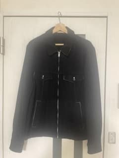 COMME des GARCONS HOMME 縮絨ジップアップブルゾン - メルカリ