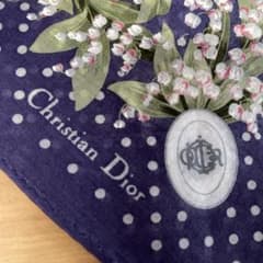Christian Dior ハンカチ スズラン柄のサムネイル