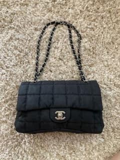 CHANEL ナイロン マトラッセ チェーンショルダーバッグ 正規品のサムネイル