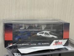 頭文字D 30th トレノ&インプレッサ富士スピードウェイ1500 限定ミニカーのサムネイル