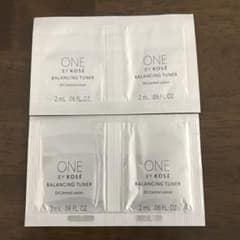 ONE BY KOSE バランシングチューナー⭐️試供品のサムネイル