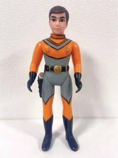 当時物】ブルマァク ウルトラマンA TAC隊員 ヴィンテージ ソフビ