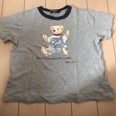 ラルフローレン ベアーTシャツグレーのサムネイル
