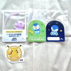 ポケセン Pokémon Sleep ステッカー ポッチャマ ミュウ ピカチュウのサムネイル