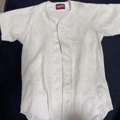 Rawlings 野球 ユニフォーム 練習着 ホワイトのサムネイル