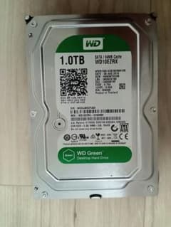 WesternDigital HDD 1TB SATA WD10EARX　A38
