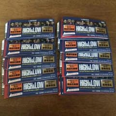 HIGH&LOW 応募券 ローソン スピードくじ 100枚のサムネイル