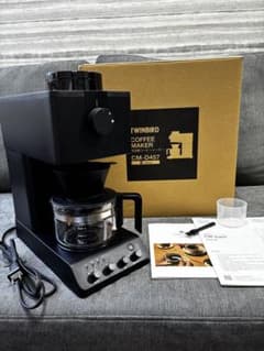 2024年製！ツインバード全自動コーヒーメーカー3カップ ブラックCM