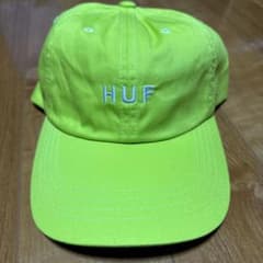 HUF  キャップ  黄緑のサムネイル