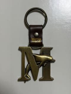 Marine World アルファベットM イルカ キーホルダーのサムネイル