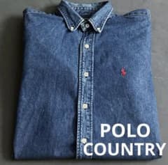 POLO COUNTRY デニム長袖シャツのサムネイル