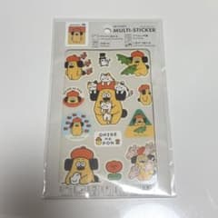 おひげのポン　マルチステッカーのサムネイル