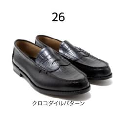 26 THE KENFORD FINESHOES ローファー クロコダイル - メルカリ