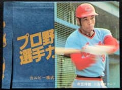 カルビー野球カード1980年衣笠祥雄【レアNo.】のサムネイル