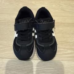 asics SUKUSUKUキッズスニーカー ブラックのサムネイル