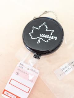 LOGOS DAYS チェーン付きコインケース 小銭入れ ブラック