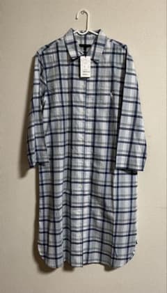 【新品】ラルフローレン シャツワンピース ブルー系のサムネイル