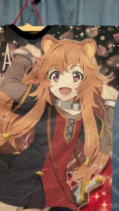 盾の勇者　ラフタリア　フルグラフィックTシャツのサムネイル
