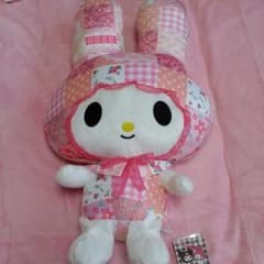 マイメロ　パッチワークBIG　ぬいぐるみのサムネイル