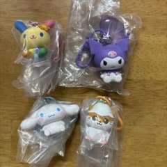 サンリオキャラクターズ カラともマスコット 4種 セミコンプリートセットのサムネイル