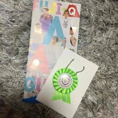 AAA 富士急 ロゼット緑とパンフレットのサムネイル