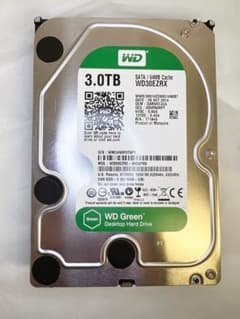 使用8410時間！WD WD30EZRX [3TB SATA600]正常196 使用164回☆8410時間！WD30EZRX [3TB HDD]☆正常196 - メルカリ