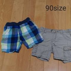 ハーフパンツ 男の子 90　　2枚セットのサムネイル