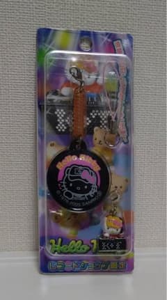 【未開封】　激レア　レコードショップ限定 DJキティ 携帯クリーナー　ストラップ レコードショップ限定 DJキティ 携帯クリーナー ストラップ