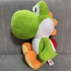 【特大サイズ】おすわりヨッシー 緑 ぬいぐるみ スーパーマリオ プライズ
